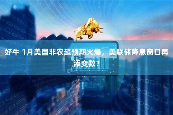 好牛 1月美国非农超预期火爆，美联储降息窗口再添变数？