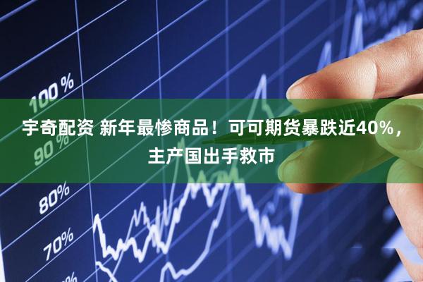 宇奇配资 新年最惨商品！可可期货暴跌近40%，主产国出手救市